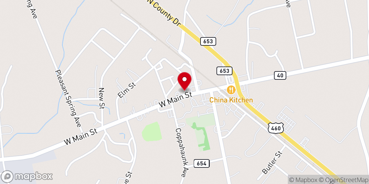 Map showing location of Mission Ministries