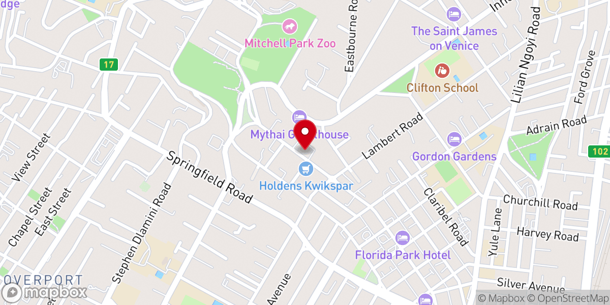 Map showing location of Incite Church