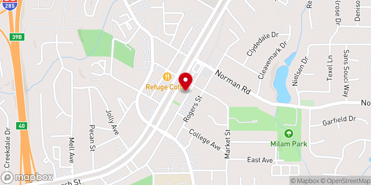 Map showing location of Atlanta Karen Seventh-day Adventist Church MG