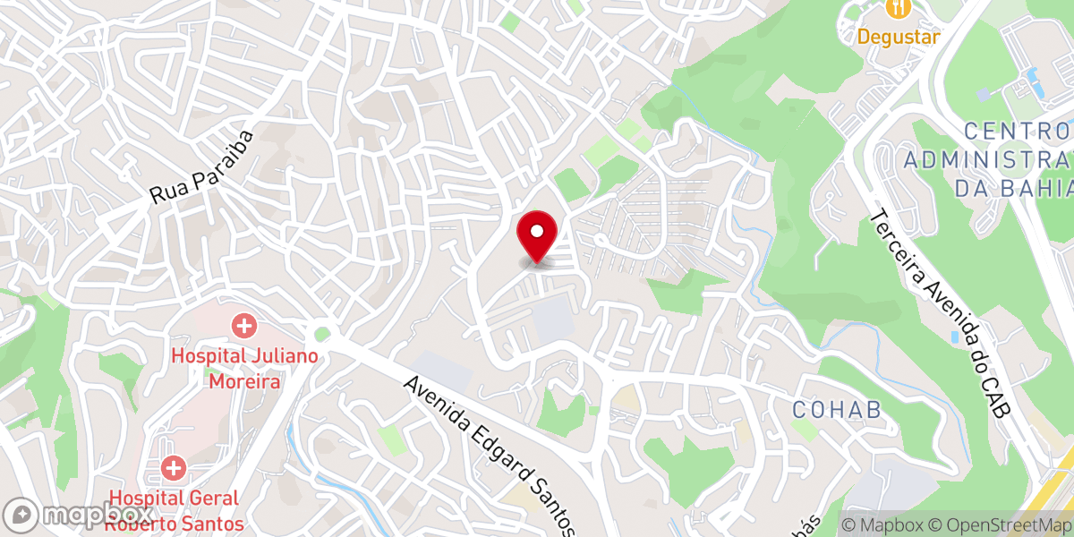 Map showing location of Igreja Pentecostal Templo Manacial De Deus