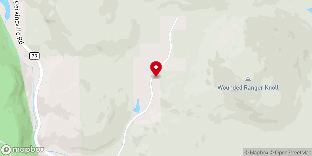 Map showing location of Lost Canyon - A Young Life Camp