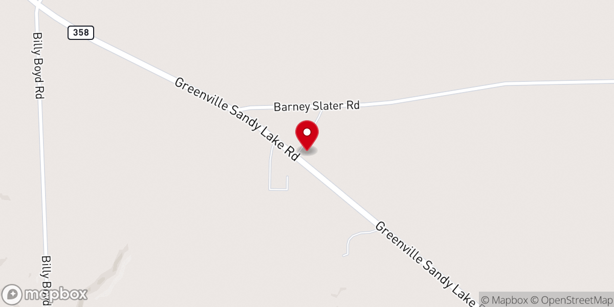 Map showing location of ECC Fellowship Hall/Kitchen