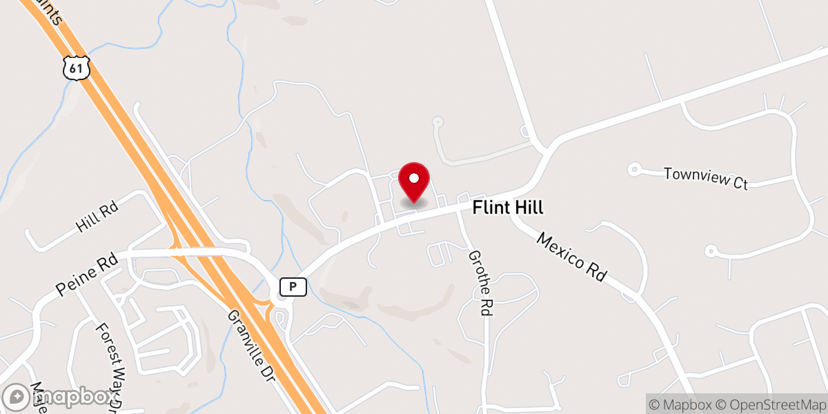 Map showing location of St. Theodore School