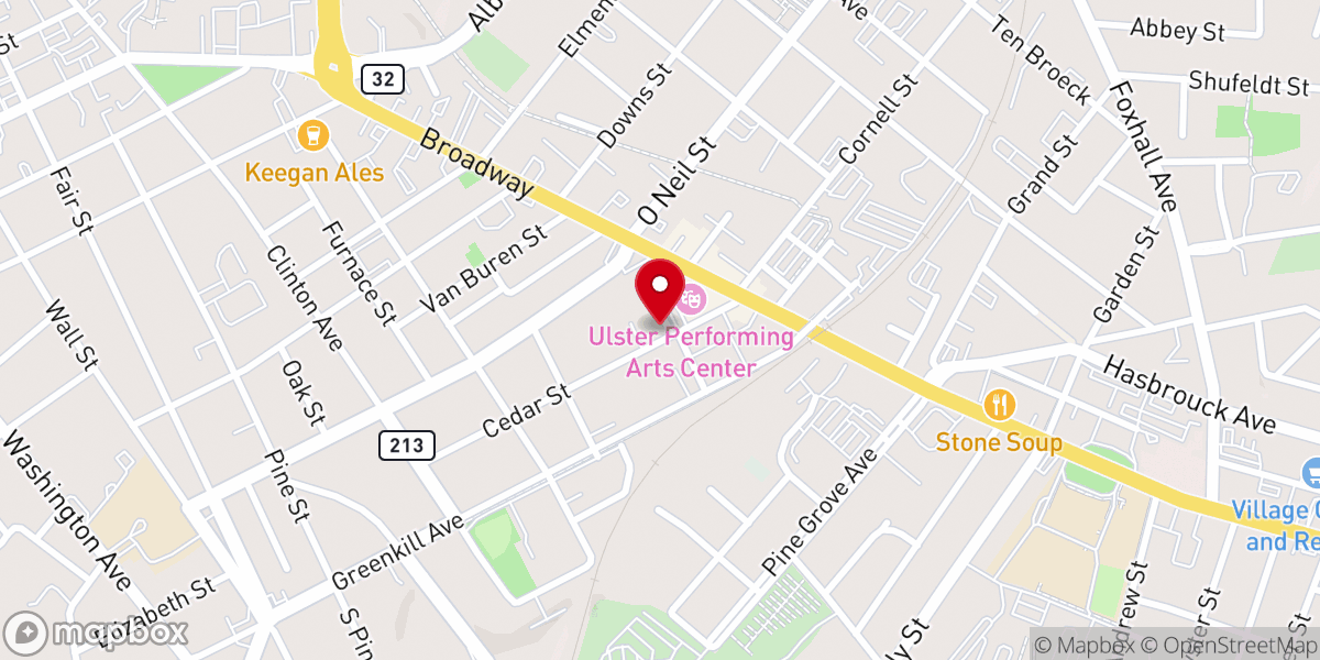 Map showing location of Salvation Army
