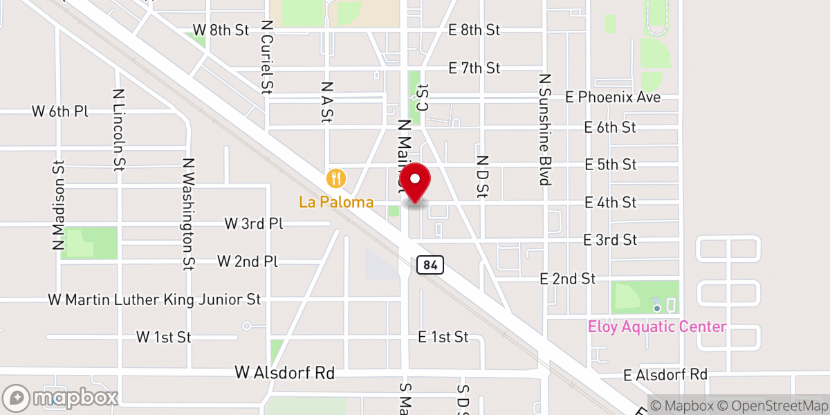 Map showing location of Ministry of Evangelism