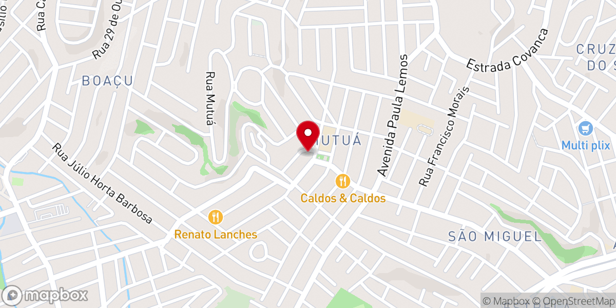 Map showing location of Igreja Matriz Sagrado Coração de Jesus