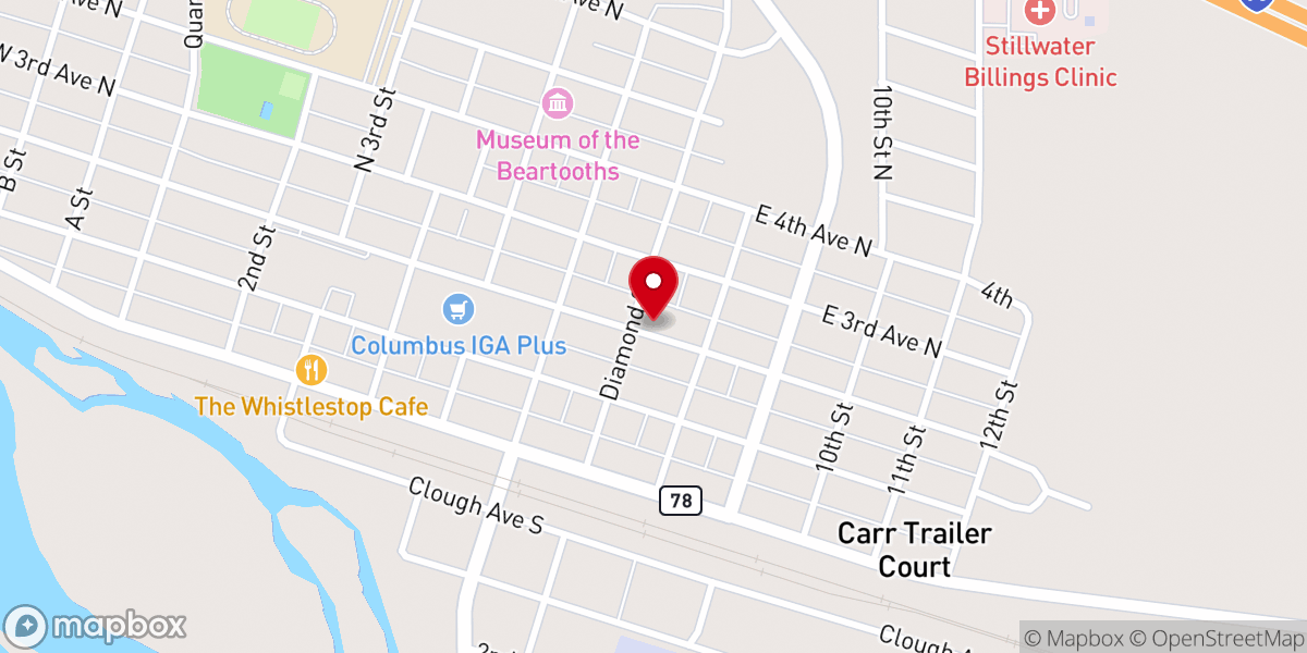 Map showing location of Still Waters Family Worship