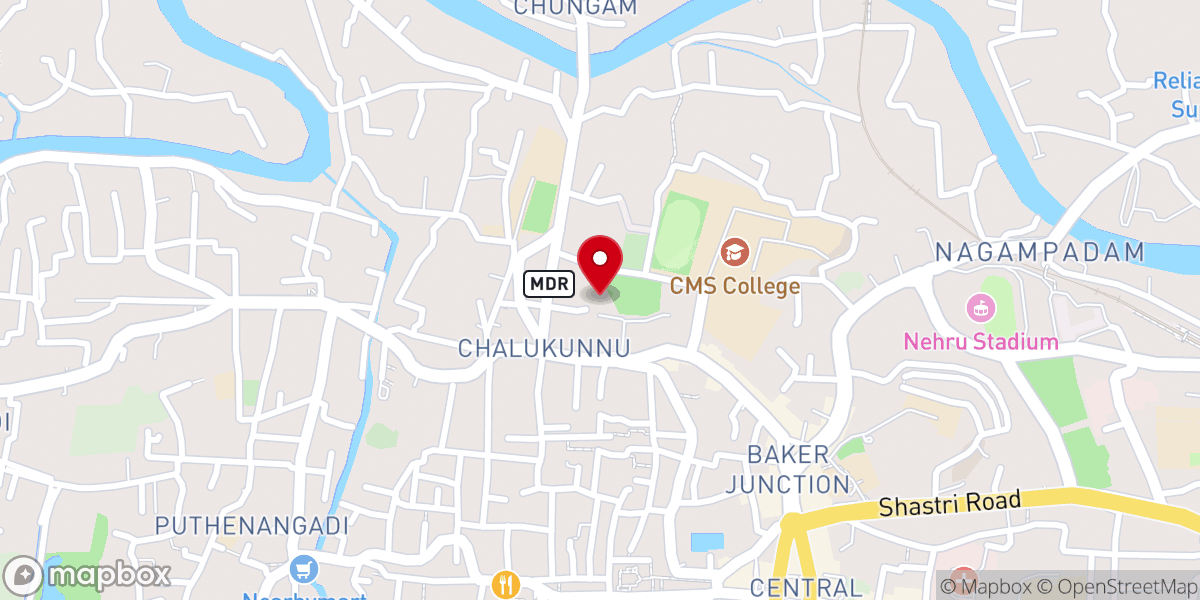 Map showing location of CSI Retreat Centre