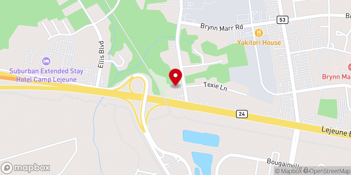 Map showing location of Word of Life Fellowship