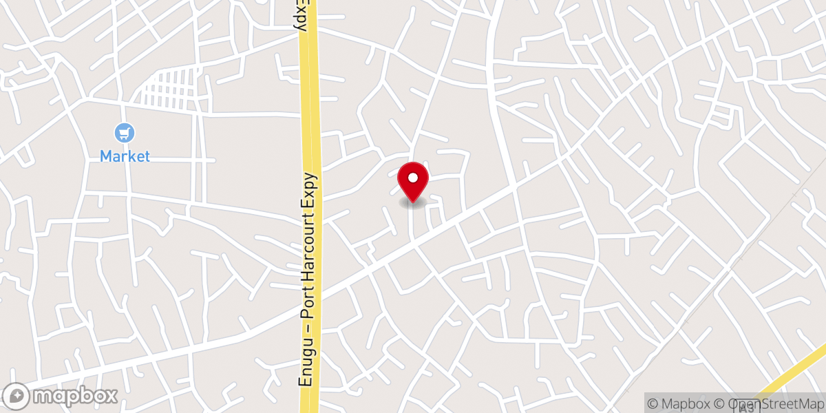 Map showing location of Deliverer's Pentecostal Mission Inc