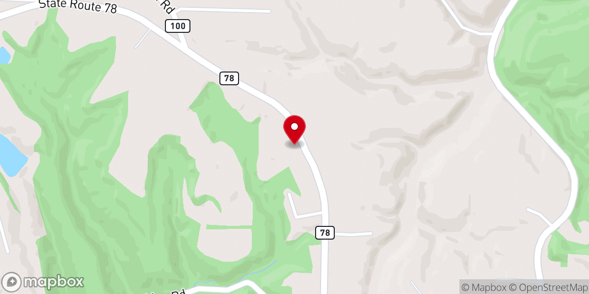Map showing location of Beginning Pointe Church