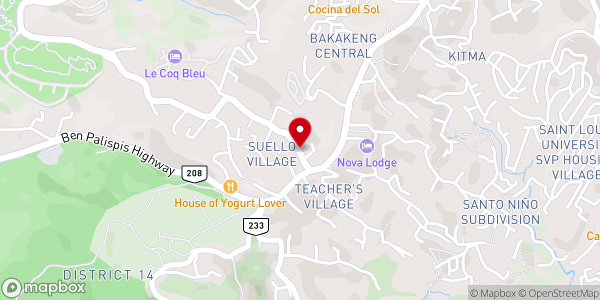 Map showing location of Jubilee In Jesus Fellowship
