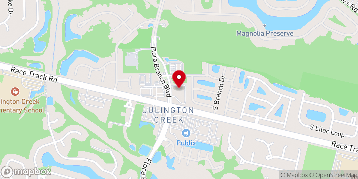 Map showing location of Unity Church