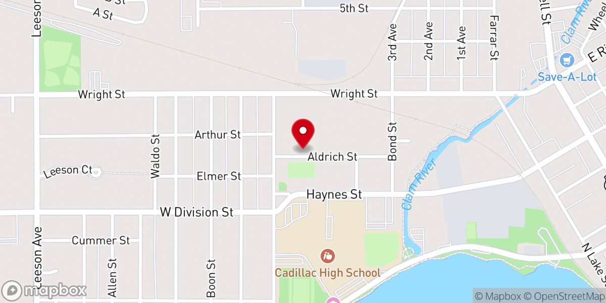 Map showing location of Cornerstone Ministries