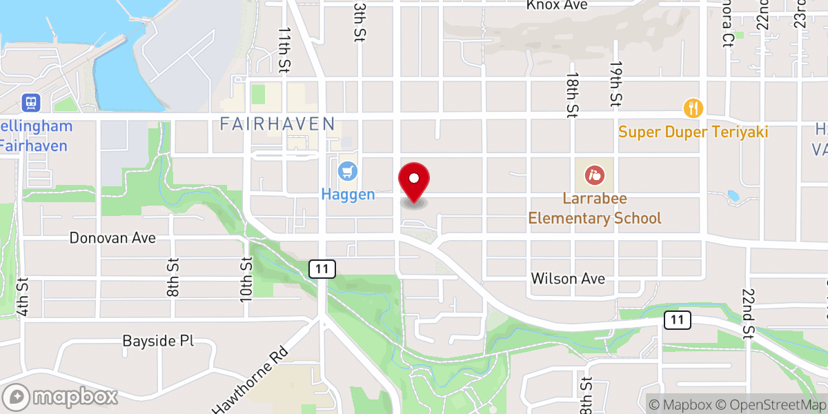 Map showing location of University Christian Ministries