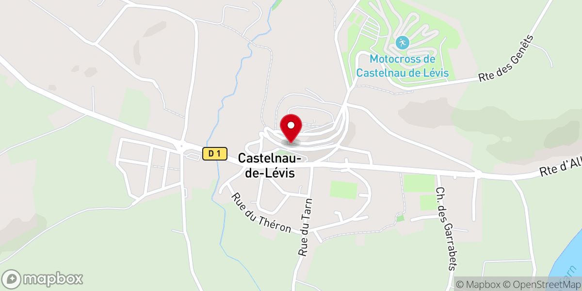 Map showing location of Église Saint-Barthélémy