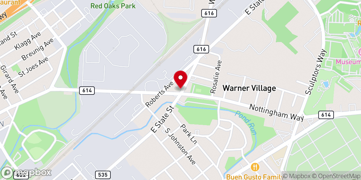 Map showing location of Nacion de Fe Central Jersey
