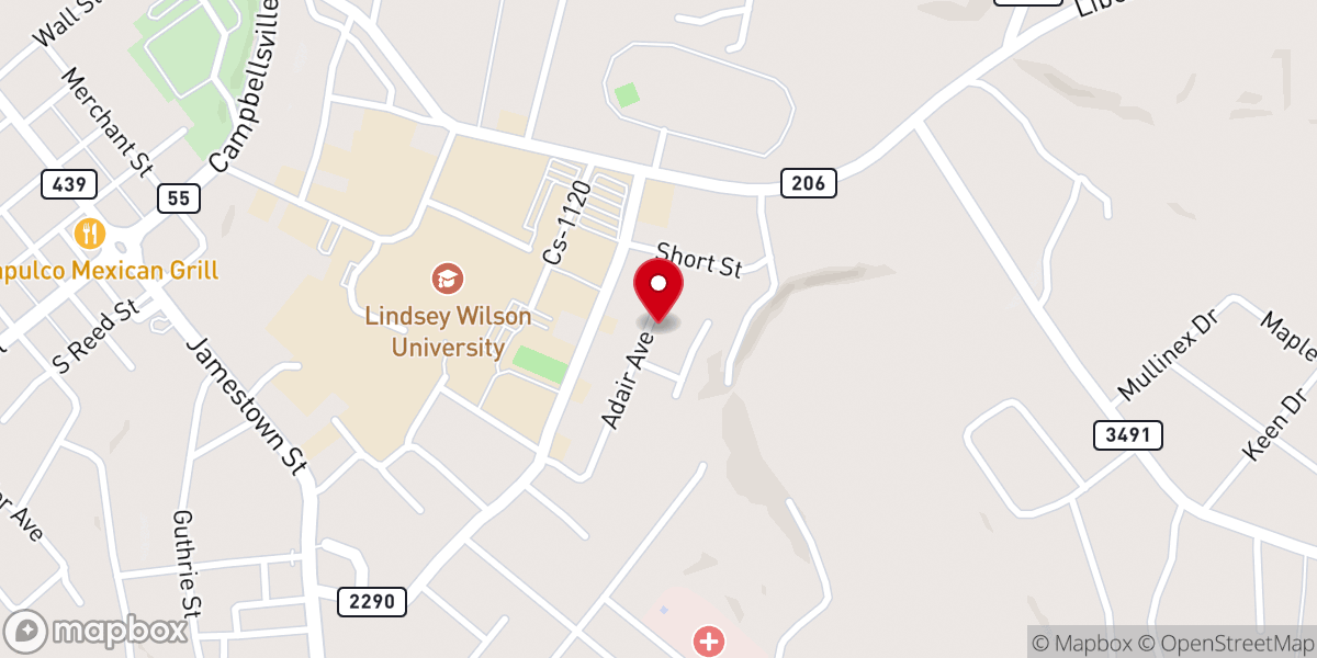 Map showing location of Hoots Bob