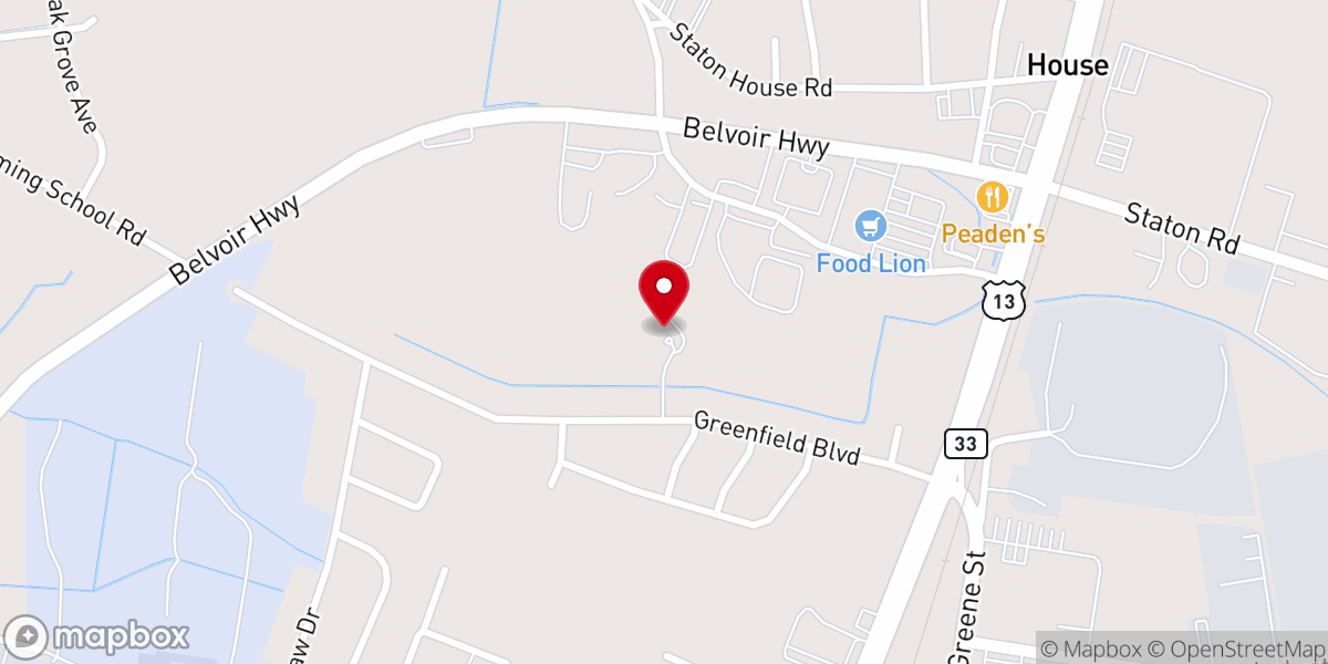 Map showing location of Breakthrough Revival Community Church