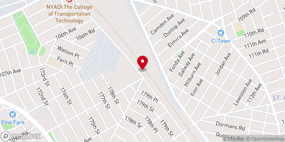 Map showing location of Prime Storage