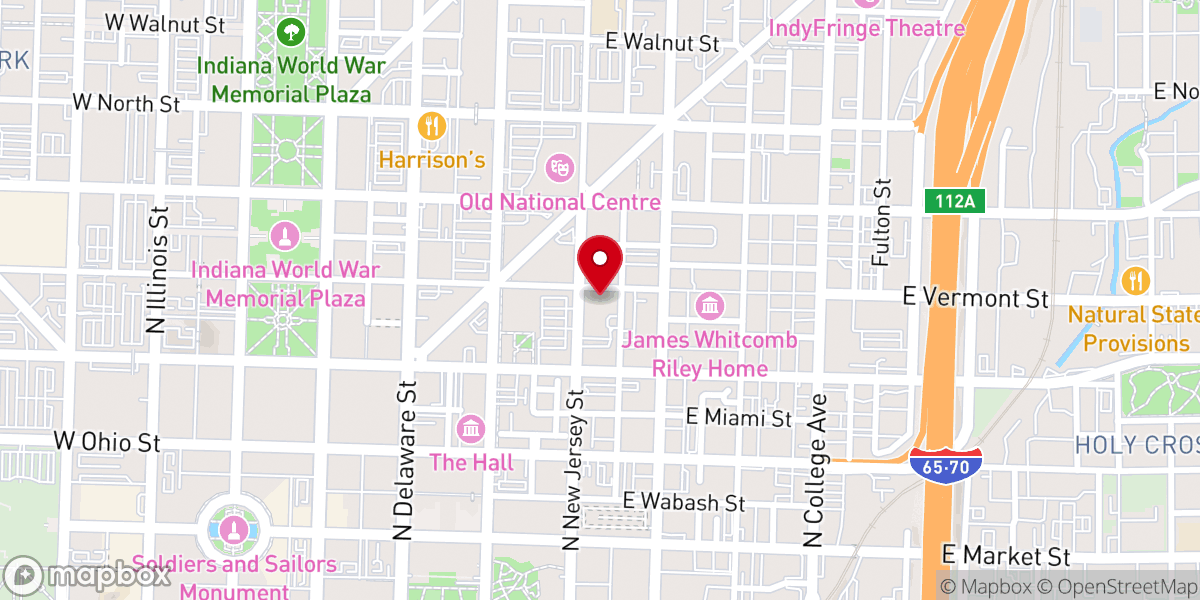 Map showing location of Saint Mary Catholic Church