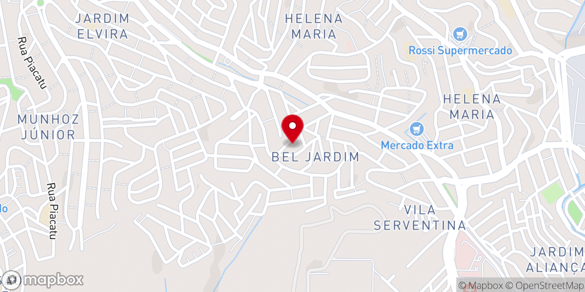 Map showing location of Igreja Evangélica em Helena Maria