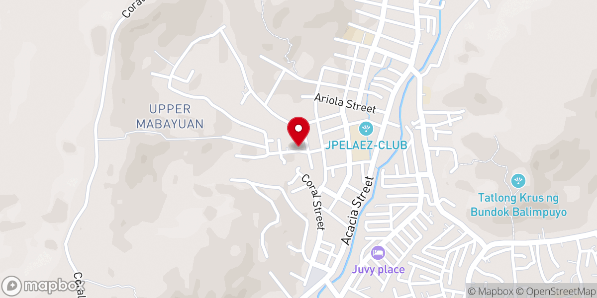 Map showing location of The Evangelical Church Diaspora – Olongapo City