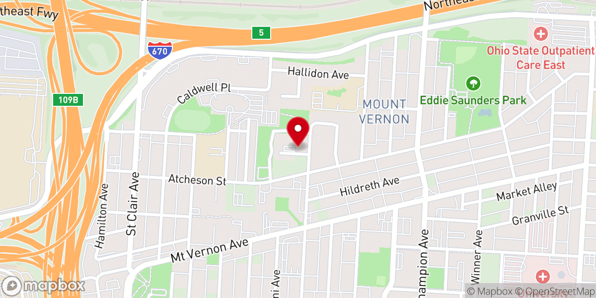 Map showing location of St Dominic's Church