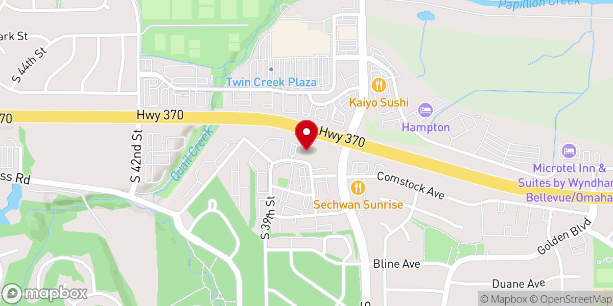 Map showing location of Thanksgiving Church