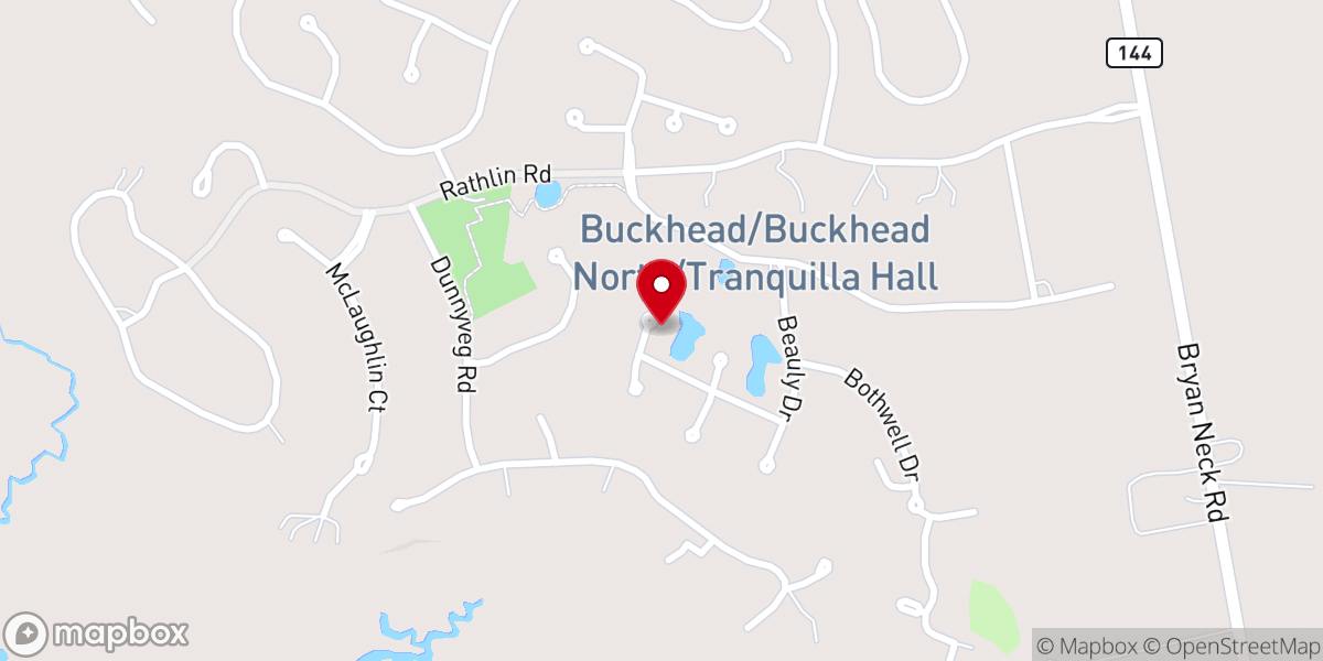 Map showing location of Vineyard Fellowship of Richmond Hill