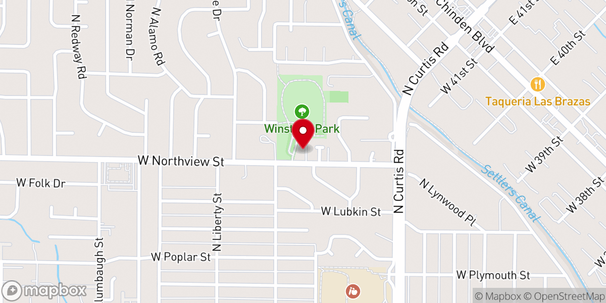 Map showing location of Epworth Chapel On the Green