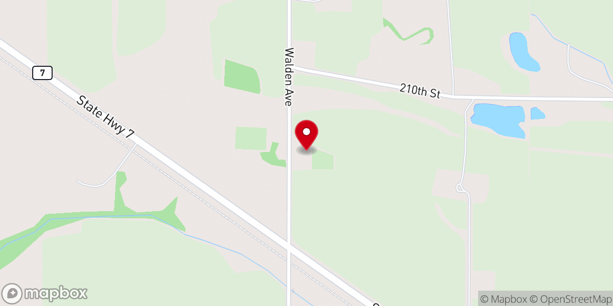 Map showing location of Immanuel Ev. Lutheran Church