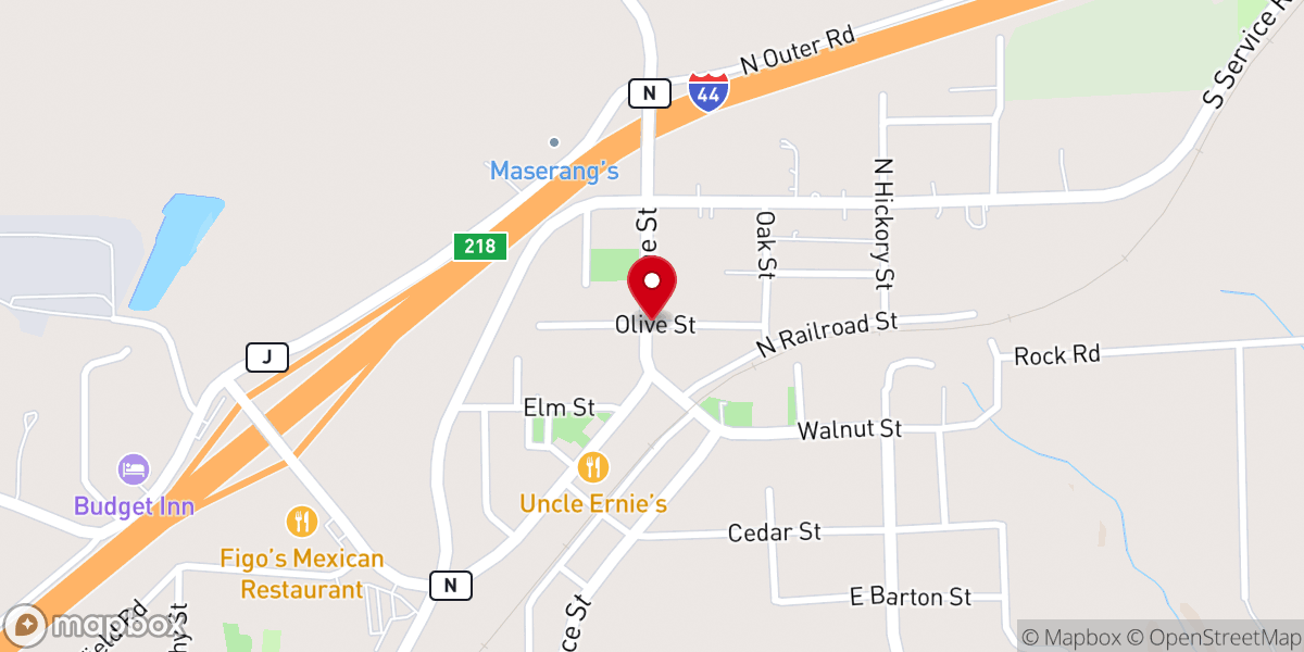 Map showing location of Eaton Chapel