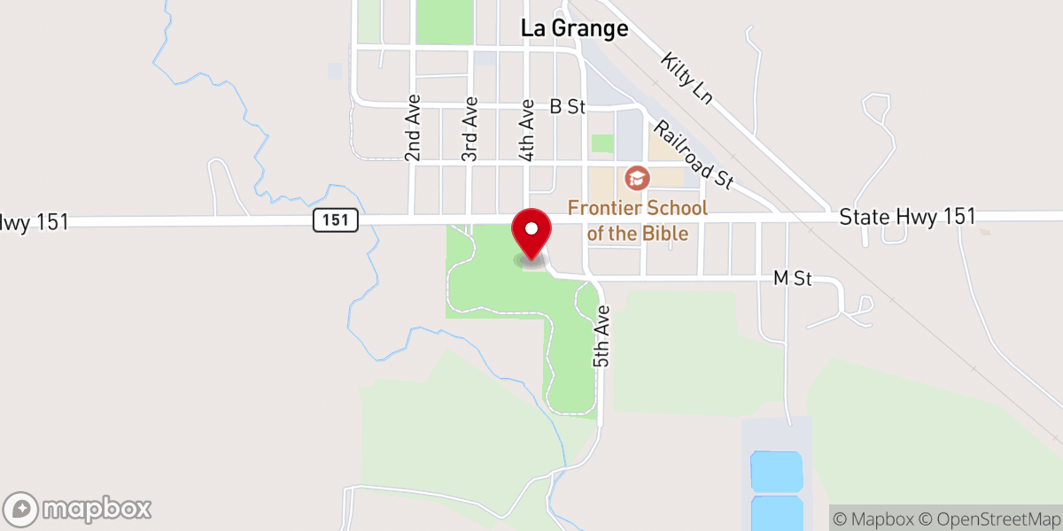Map showing location of Tentmakers Bible Mission