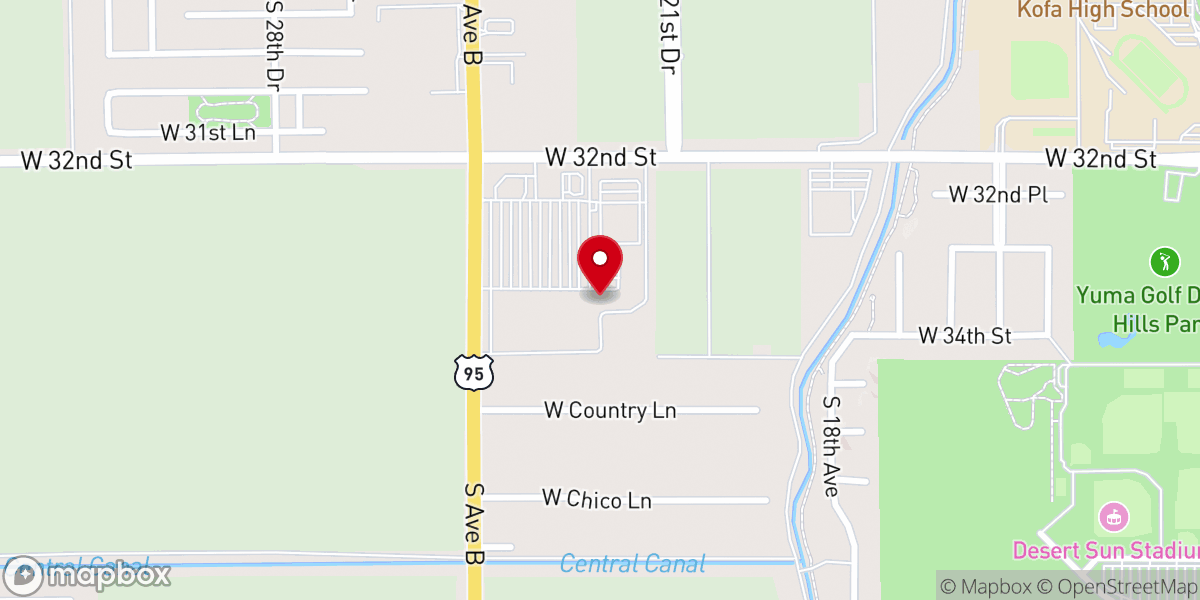 Map showing location of Connect Church