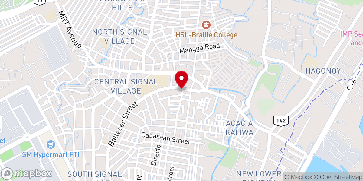 Map showing location of United Pentecostal Church - Signal Village