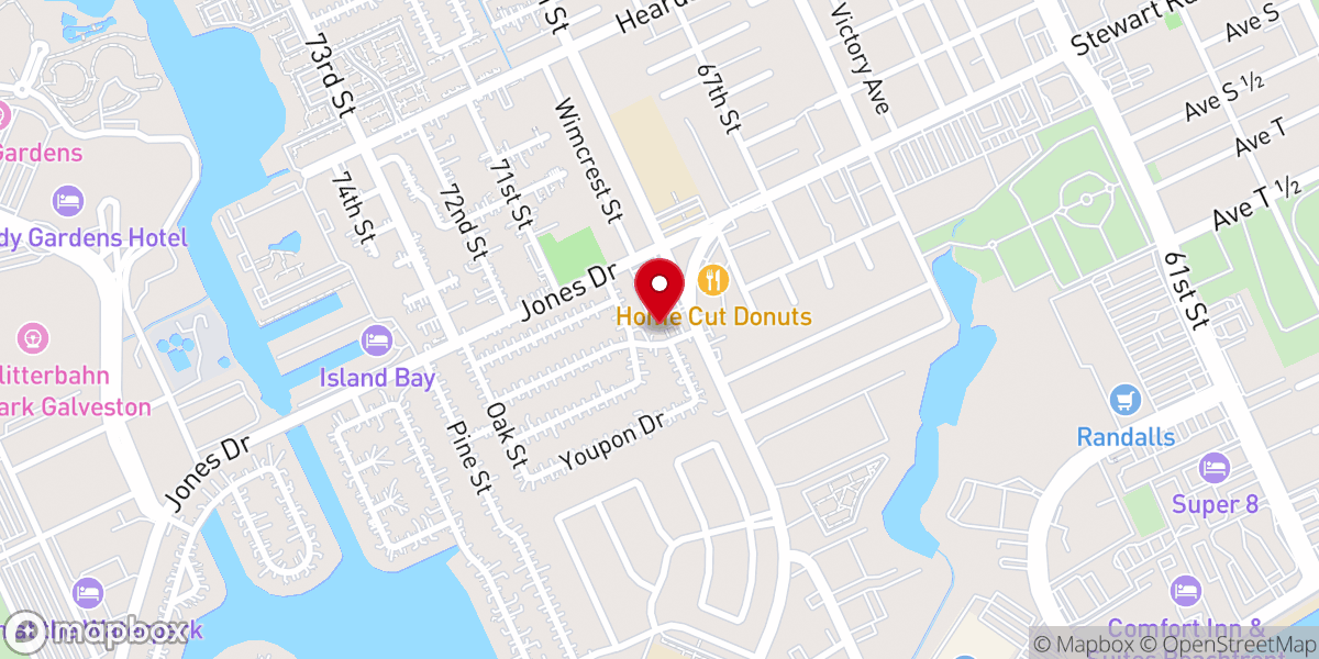Map showing location of St. Francis of the Island