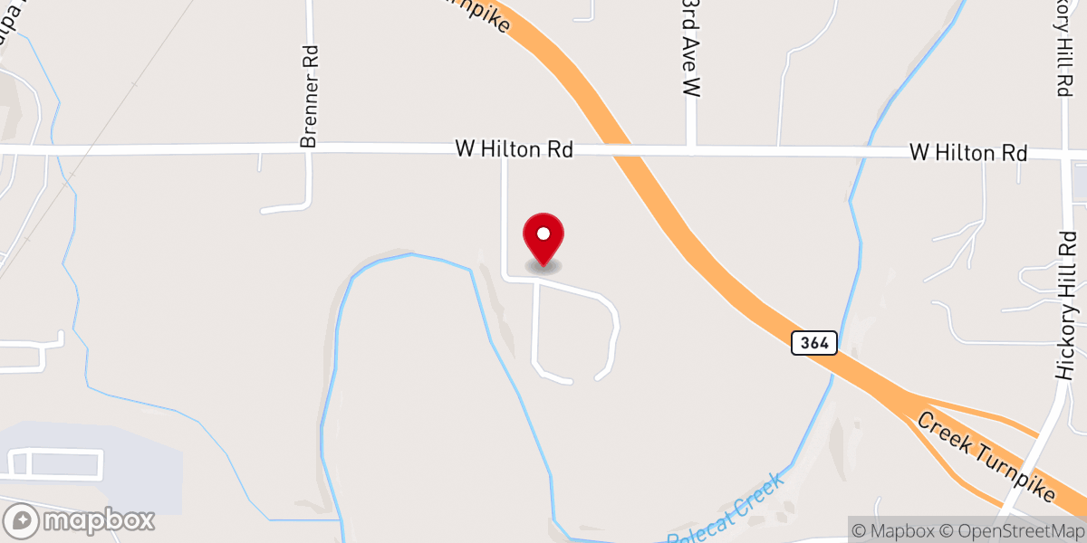 Map showing location of Little Cussetah Church