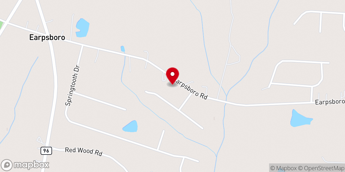 Map showing location of Saint Marks Church