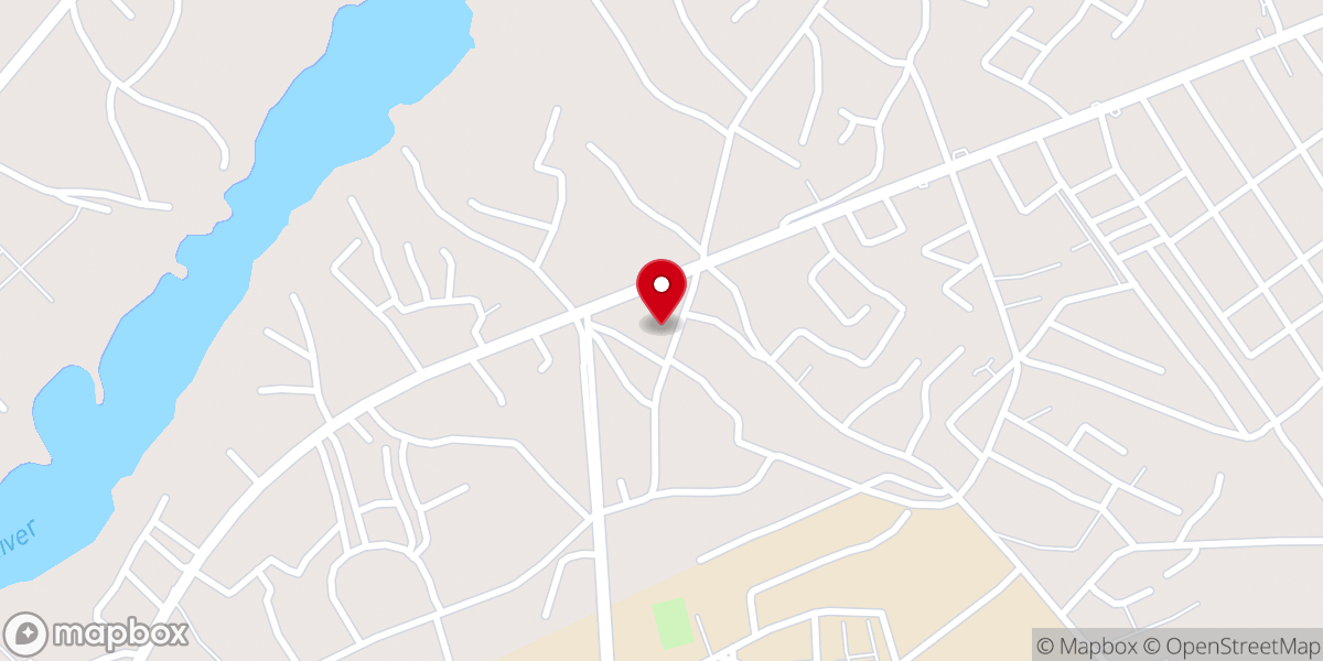 Map showing location of RCCG High Praise Center