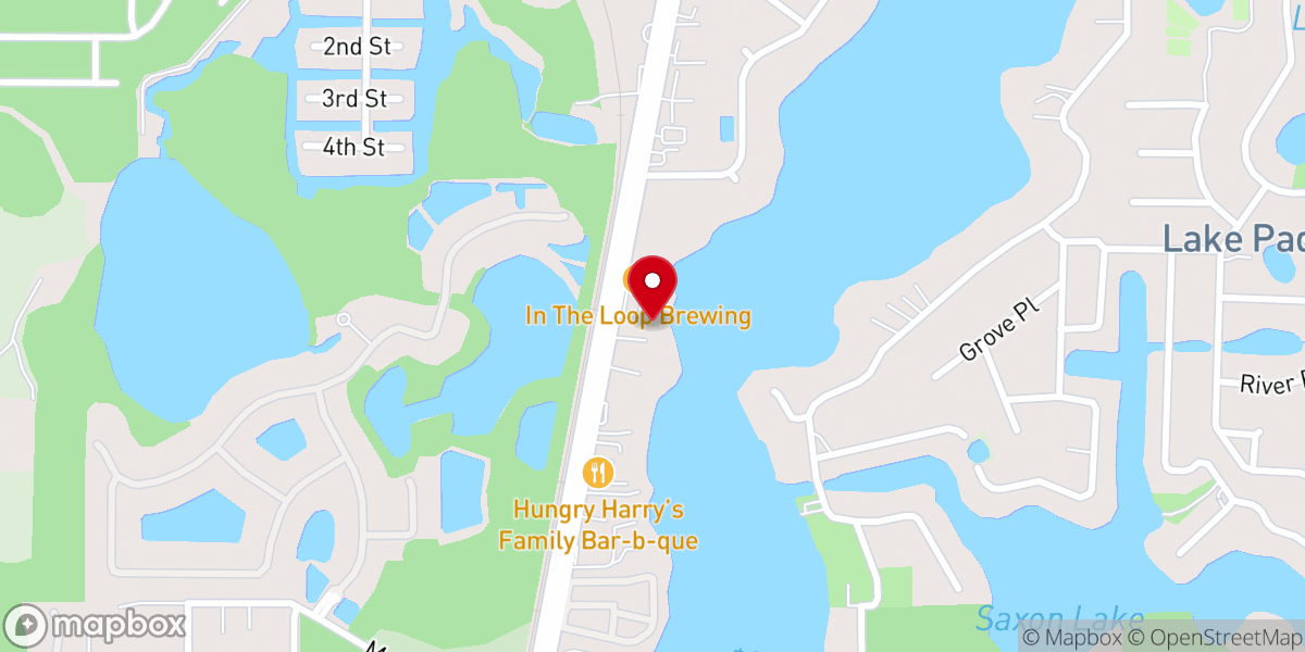 Map showing location of Knotted Roots on the Lake