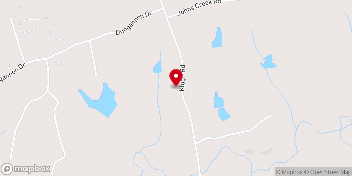 Map showing location of Saint John Church