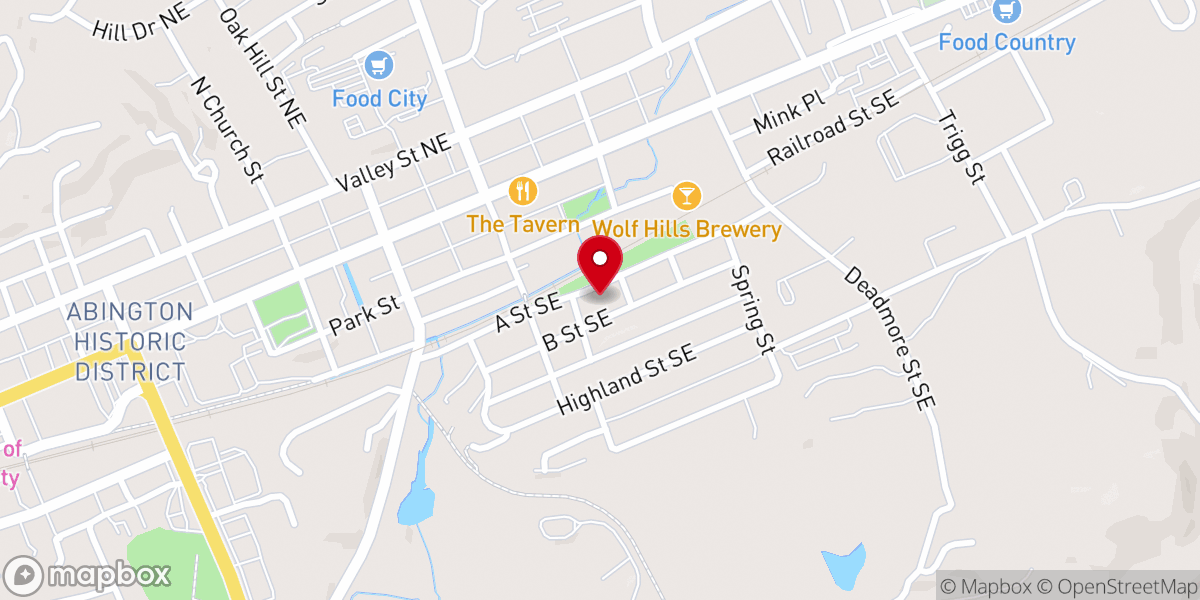 Map showing location of Greater King's Chapel