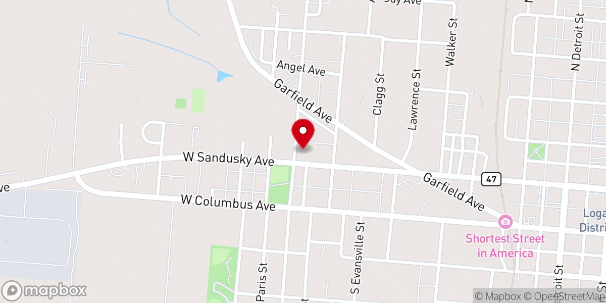 Map showing location of Lutheran Community Services