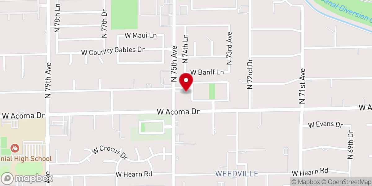 Map showing location of BREAKTHRU COMMUNITY CHURCH