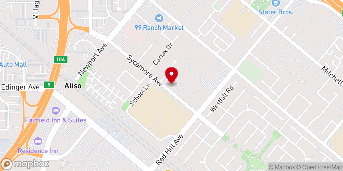 Map showing location of Emmanuel Tustin TNTT