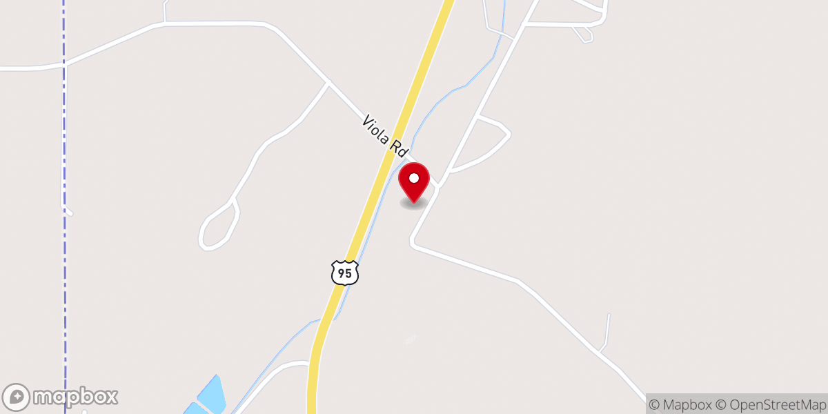 Map showing location of Viola Community Center - Viola, ID