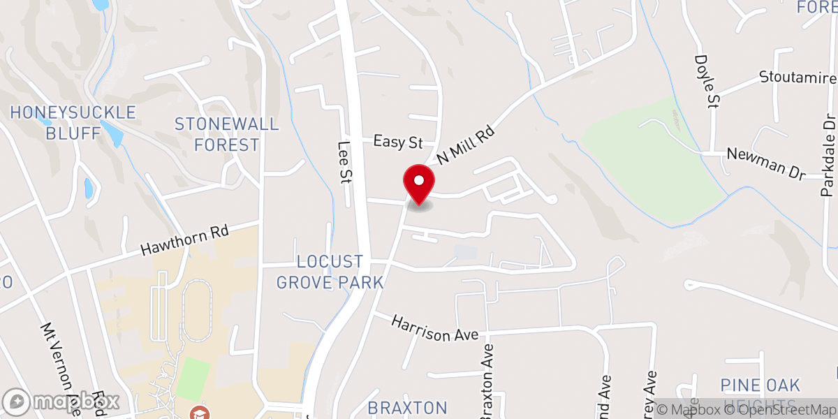 Map showing location of Church of God