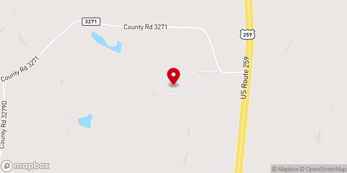 Map showing location of Heritage Baptist Church