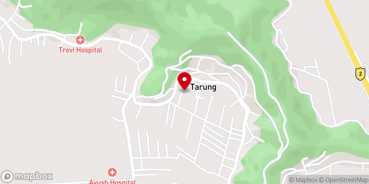 Map showing location of St.Paul Catholic Church